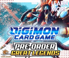Digimon Great Legends Pre-Release (Online Only Ships Our June 11th)